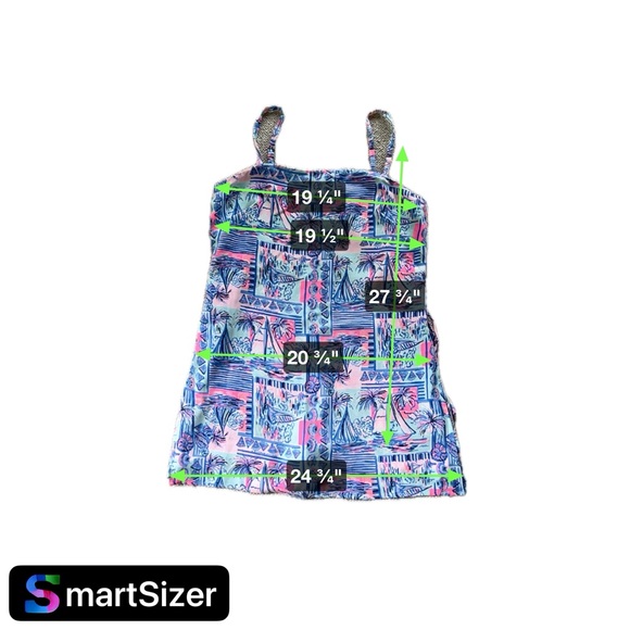 Lilly Pulitzer NWT sahar romper whisper blue yeah buoy size 14 - Picture 6 of 6